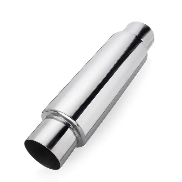 Flashark 3" Inlet 3inch Outlet Universal Performance Exhaust Mufflers, Stainless Steel Mufflers Flashark