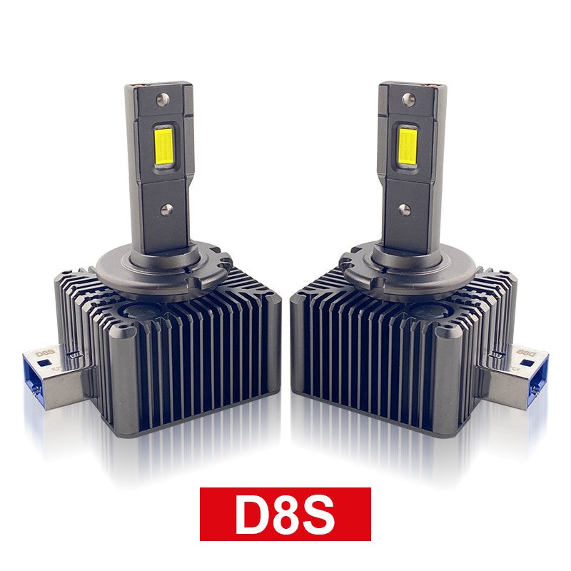 Ampoules LED D1S D1R 55W Plug and Play Canbus 72W, 8000LM, 6000K à
