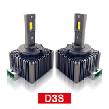 D1S D3S D8S LED Headlight Bulbs 70W 8600LM 6000K White | 2 Bulbs
