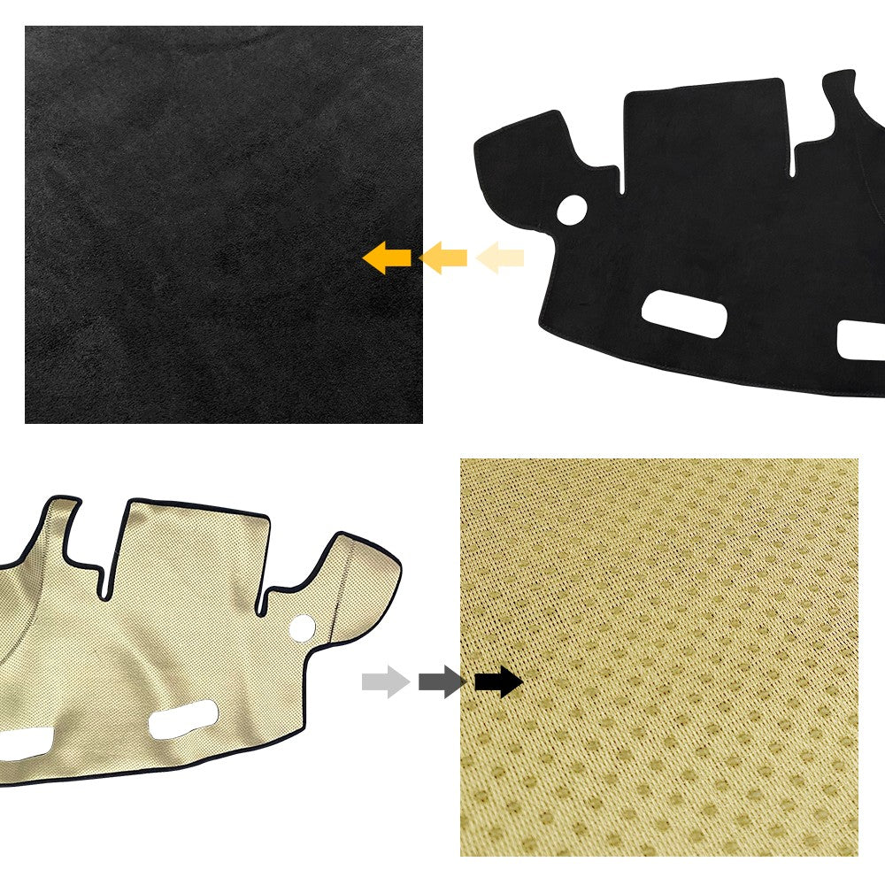 Flashark Dash cover 1998-2002 Dashboard Cover Mat Carpet Compatible with 1998-2001 Dodge Ram Flashark