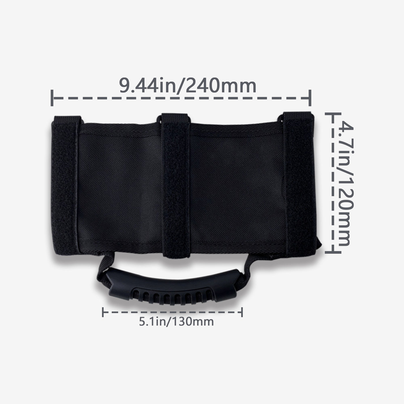Flashark Jeep Wrangler Grip Handle Off-road Vehicle Inner Armrest Handle For YJ LJ TJ JK JL Black Oxford Door Roof Grip Handle Flashark
