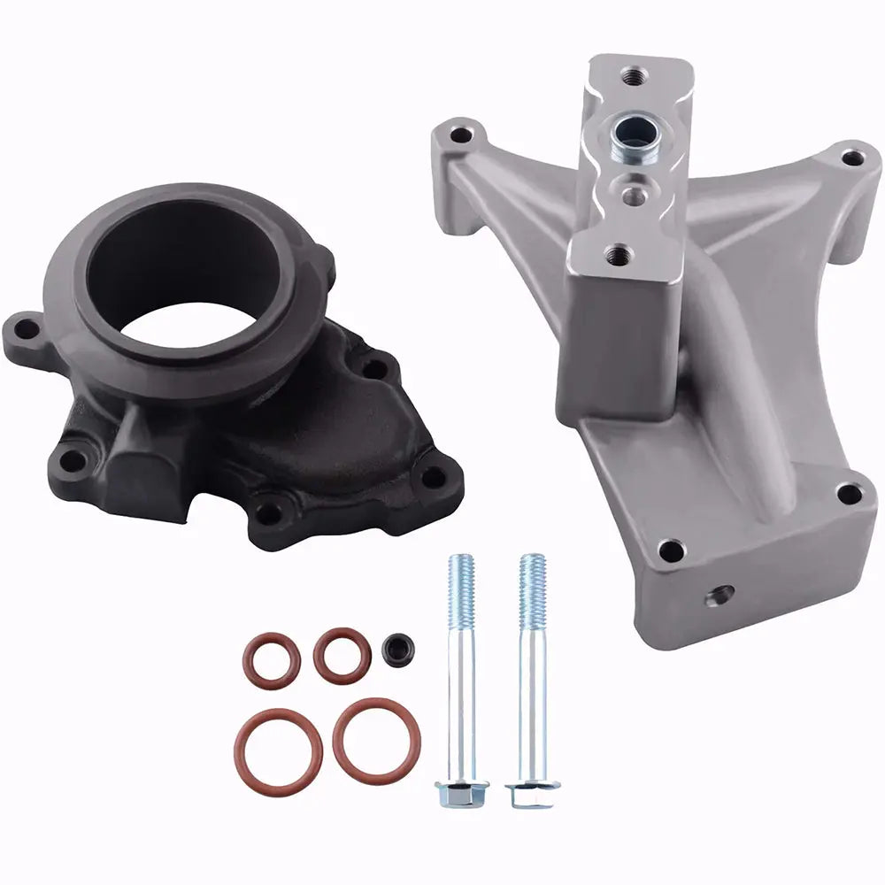 Flashark Non-EBP Valve Kit for Ford 1999.5-2003 7.3L Powerstroke Diesel Turbo Pedestal +Bolts & Exhaust Housing Flashark