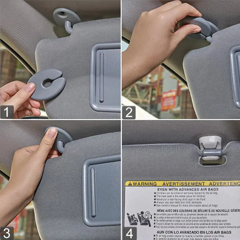 Flashark Toyota Tacoma 2005-2012 Left Driver Side Sun Visor 74320-04181-B1 Flashark