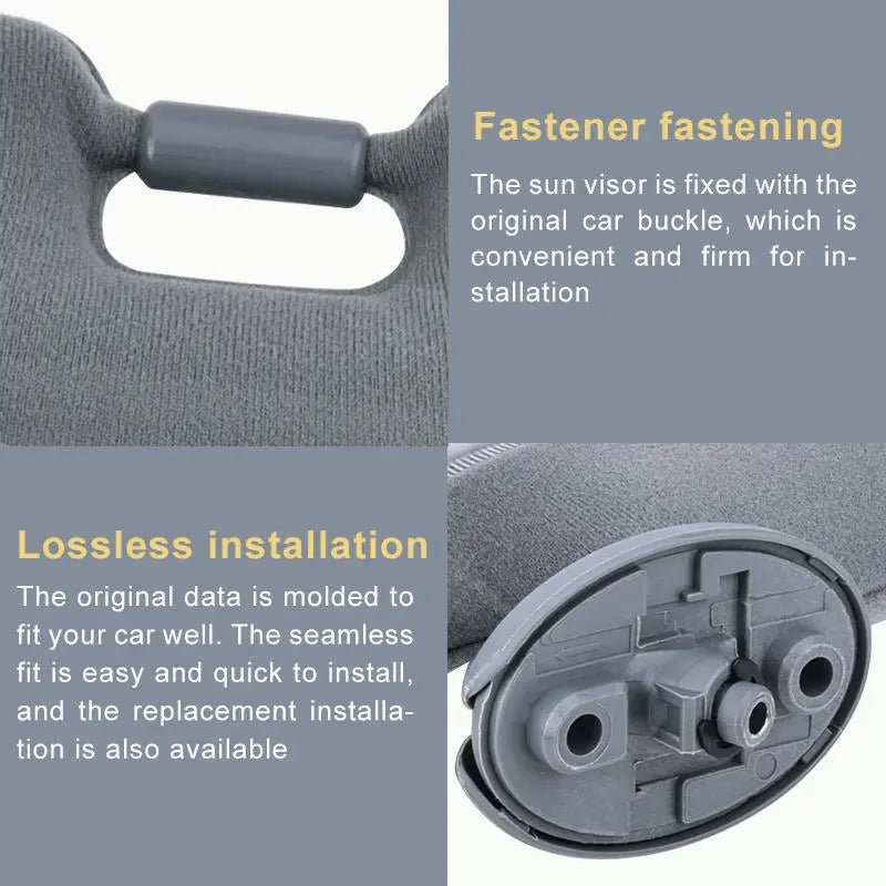 Flashark Toyota Tacoma 2005-2012 Left Driver Side Sun Visor 74320-04181-B1 Flashark