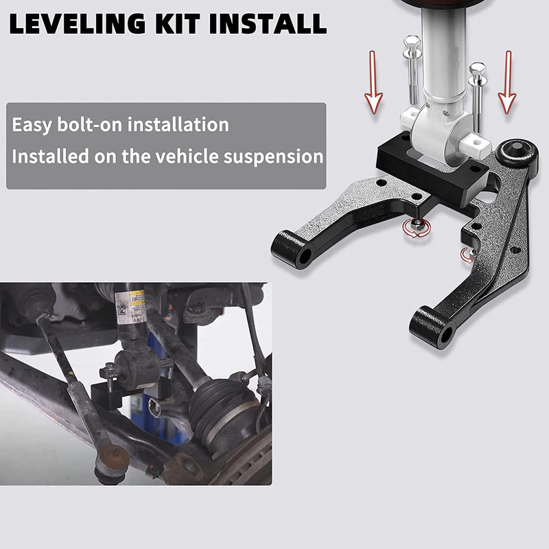 Front Leveling Kit for 2007-2021 Sierra Yukon XL1500 Avalanche Silverado Suburban 1500 Tahoe Flashark
