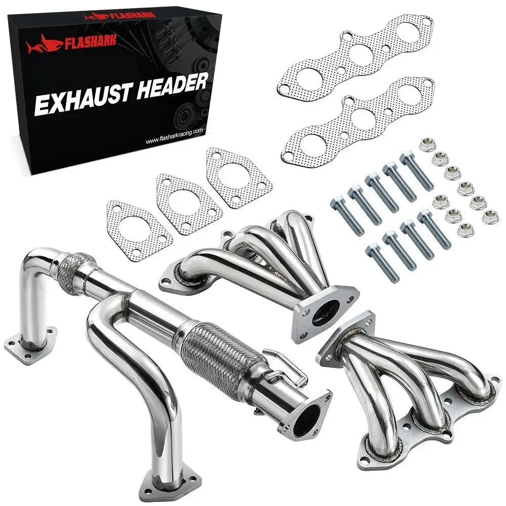 Exhaust Header for 1998-2002 Honda Accord J30 Flashark