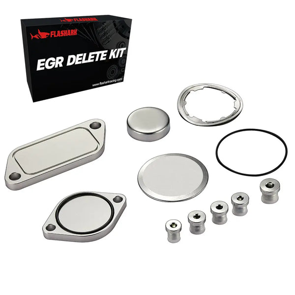 ISX CM871 EGR Plug Kit Stage 2 Plates and Plugs For 2007-2010 Aluminum Flashark