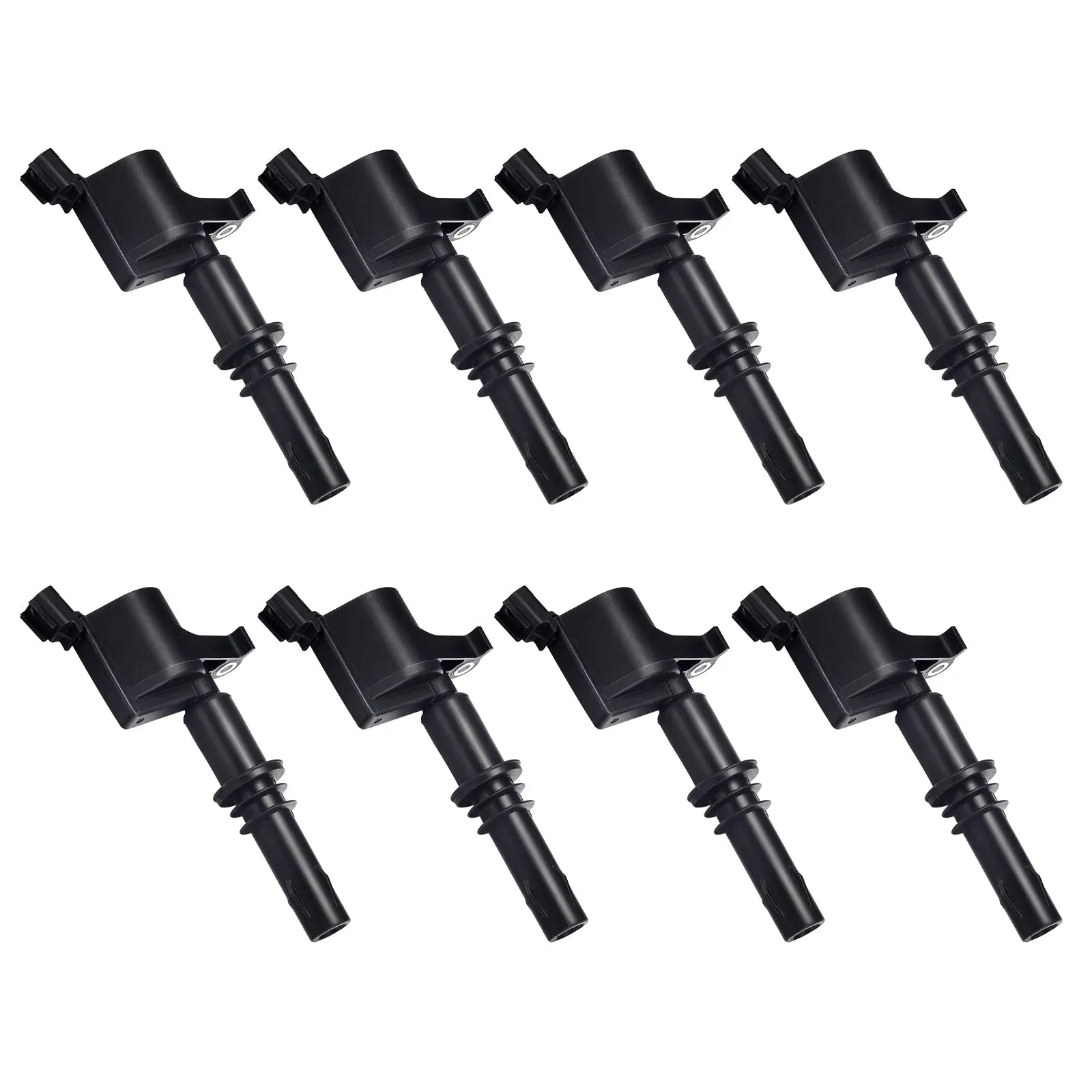 Ignition Coil Pack for 2005-2008 Ford F150 Truck F250 Super Duty Truck Lincoln Mercury V8 V10 4.6L 5.4L 6.8L 5C1584 E508 DG511 C1659 C1541 FD508 8PCS Flashark