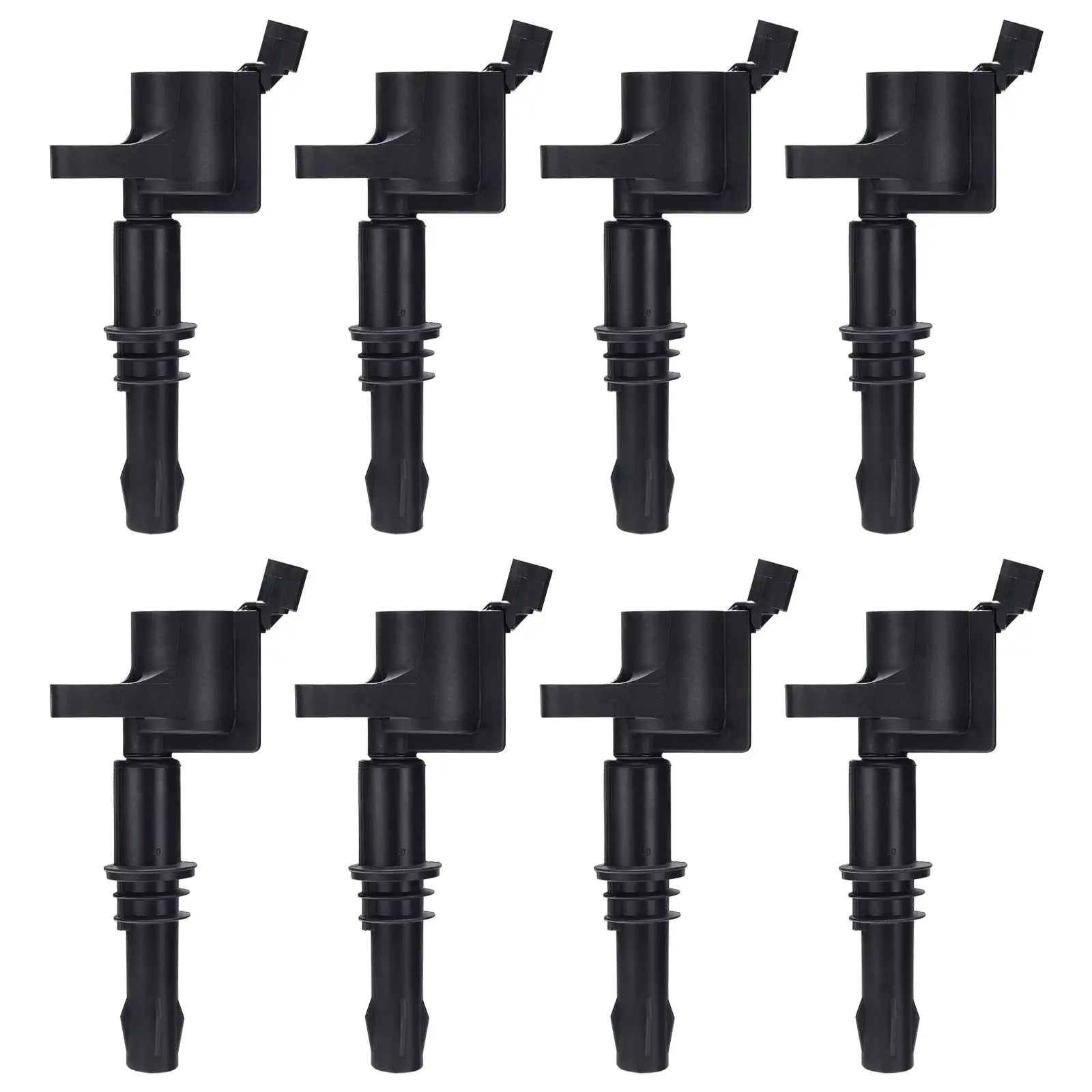 Ignition Coil Pack for 2005-2008 Ford F150 Truck F250 Super Duty Truck Lincoln Mercury V8 V10 4.6L 5.4L 6.8L 5C1584 E508 DG511 C1659 C1541 FD508 8PCS Flashark