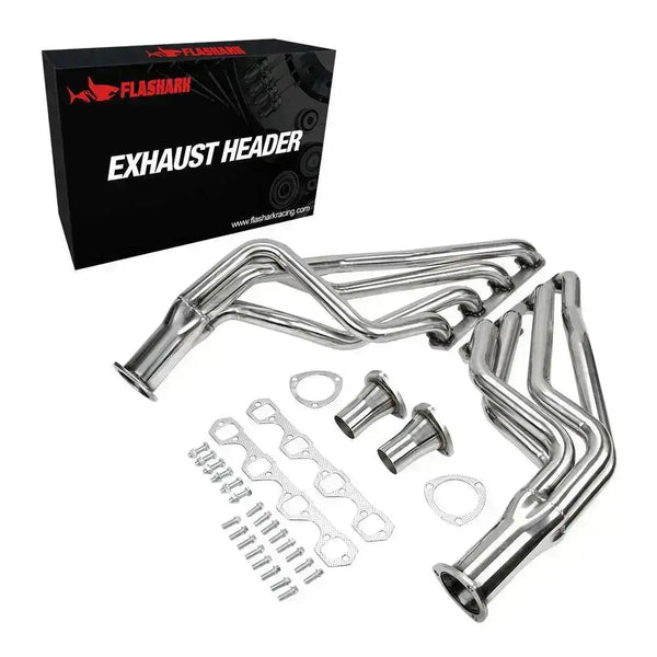 Exhaust Header for 1965-1972 Chevrolet Chevy 396 402 427 454 Long Tube Flashark