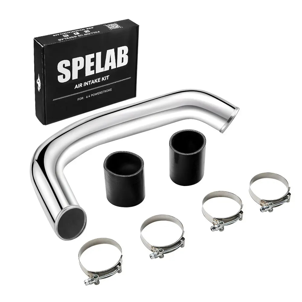 SPELAB Cold Side Intercooler Pipe Kit For 2008-2010 6.4 Powerstroke Diesel Ford F250 F350 F450 F550 SPELAB