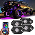 Underglow Light LED Rock Light For Car Truck ATV RZR Utv SUV 4/6/8/12 Pods Flashark