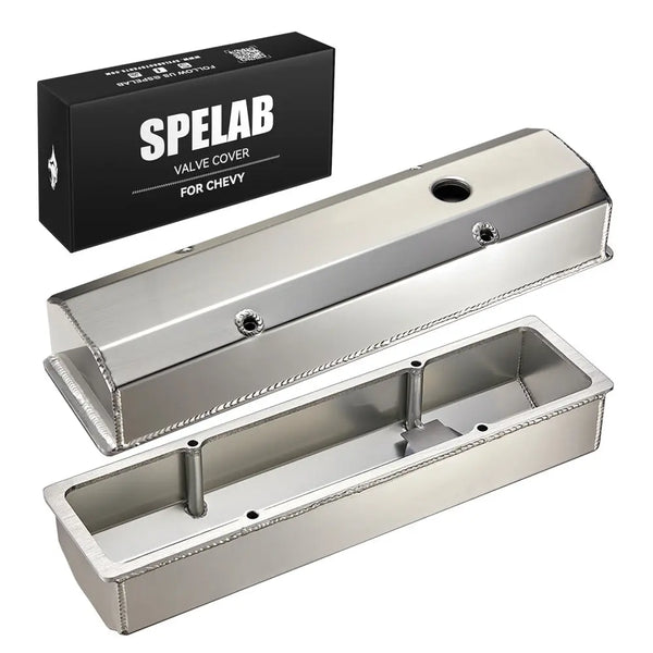 Valve Covers Aluminum For 1958-1986 Chevy SBC 283 302 305 327 350 383 400 | SPELAB SPELAB