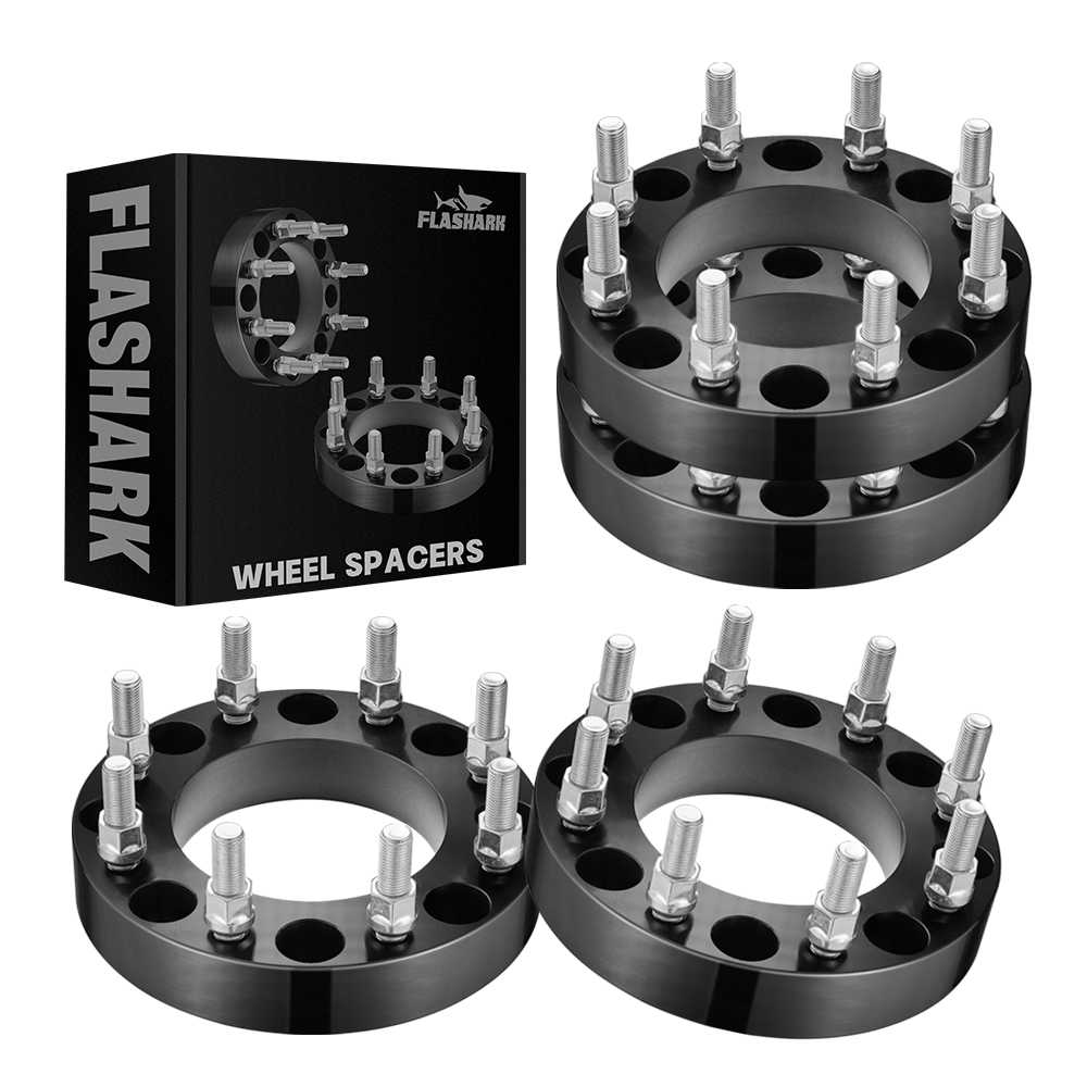 Wheel Spacers for 2011-2022 Chevy Chevrolet Silverado GMC Sierra 2500 3500 4PCS Flashark